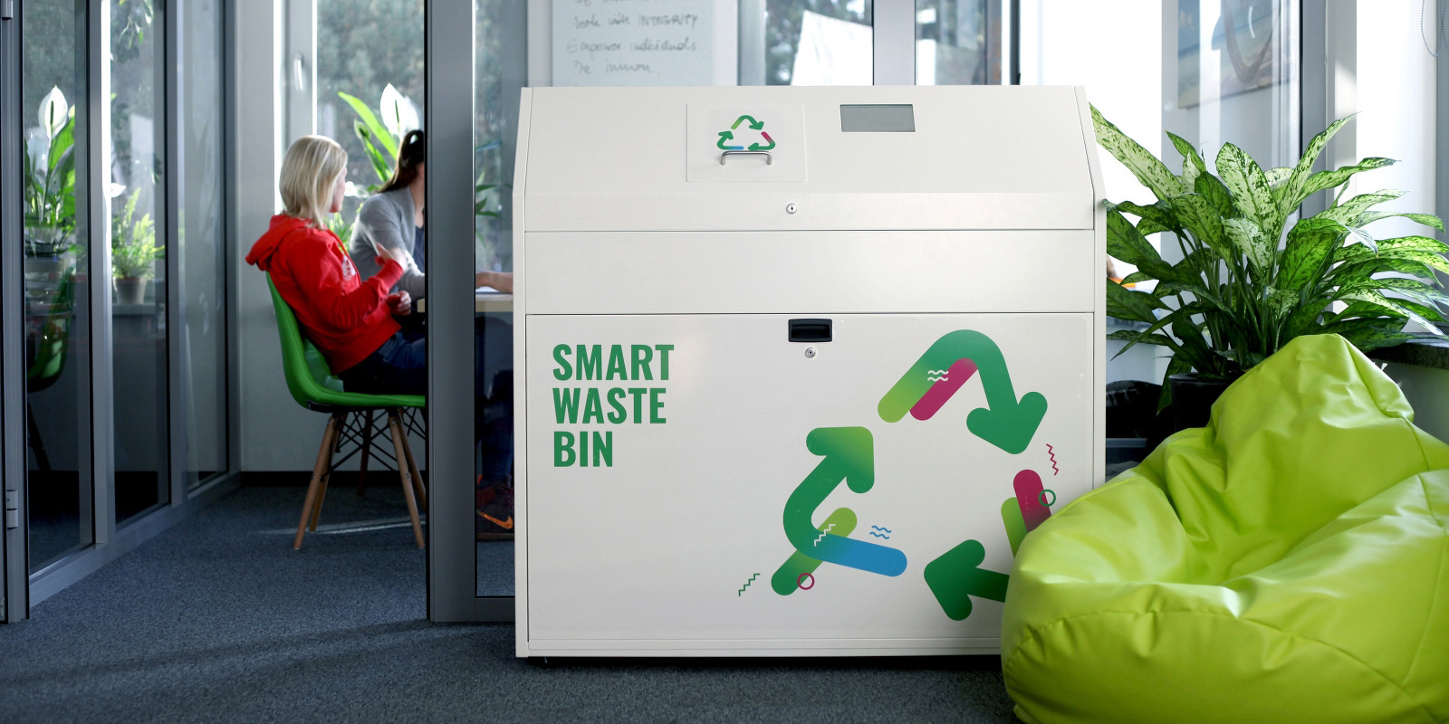  GF Technovation’s Auto-Sorting Recycling Bin